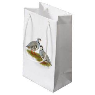 Chukar Partridge Pair Small Gift Bag