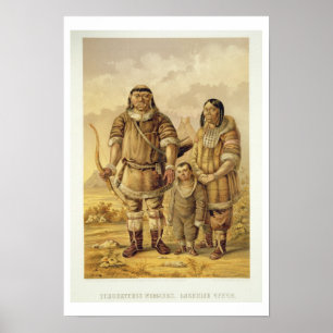 Chukchi Nomads, engraved by Winckelmann and Sons ( Poster