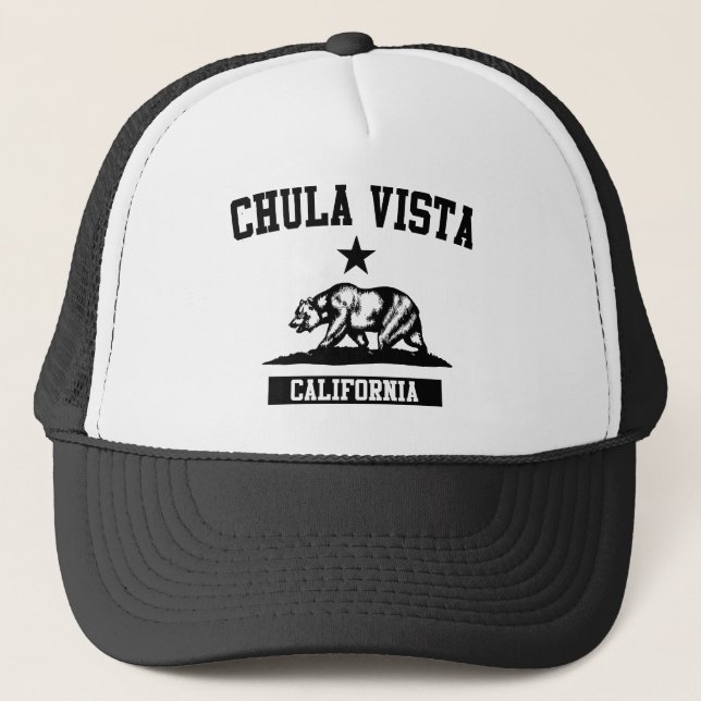 Chula Vista California Trucker Hat (Front)