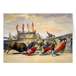 Chulos Playing the Bull