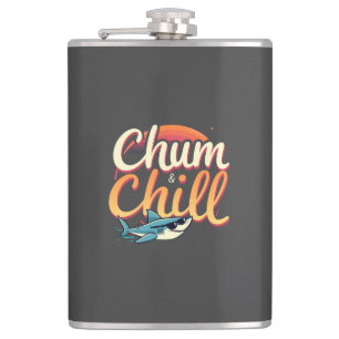 Chum and Chill Hip Flask