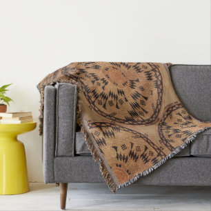 Chumash Native American Art Throw Blanket