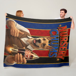Chums cola large fleece blanket/children nursery blanket