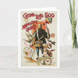 Chung Ling Soo ~ Vintage Chinese Magic Act Card