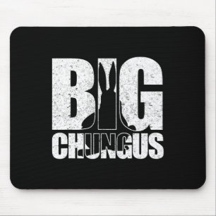 Chungus Meme Retro Vintage Distressed Video Game D Mouse Mat
