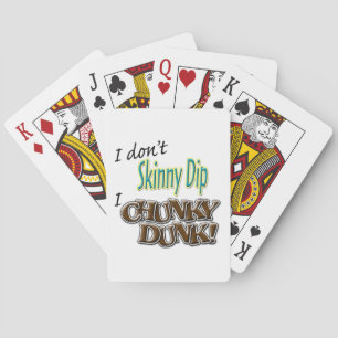 Chunky Dunk Playing Cards