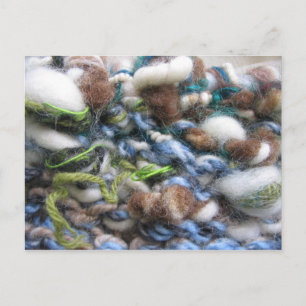 Chunky Knit Postcard