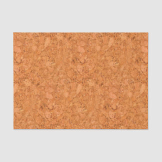Chunky Natural Cork Wood Grain Look Tissue Paper