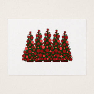 Chunky Red Message Christmas Tags