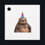 Chunky Sloth birthday party hat gift funny meme pr Favour Tags<br><div class="desc">Chunky Sloth birthday party hat gift funny meme prank Classic T-Shirt</div>