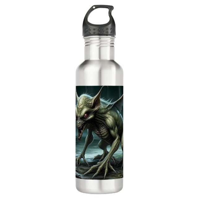 Chupacabra - Cryptid Monsters or Animals 710 Ml Water Bottle (Front)
