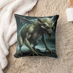 Chupacabra - Cryptid Monsters or Animals Cushion