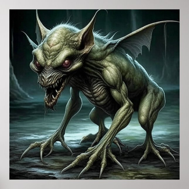 Chupacabra - Cryptid Monsters or Animals Poster (Front)