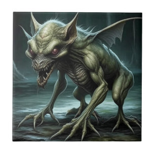 Chupacabra - Cryptid Monsters or Animals Tile