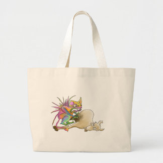 Chupacabra (Goat-sucker) Large Tote Bag