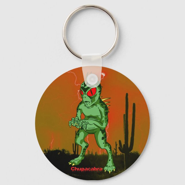 Chupacabra Keychain (Front)