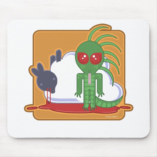 Chupacabra Love Ya Mousepad (Front)