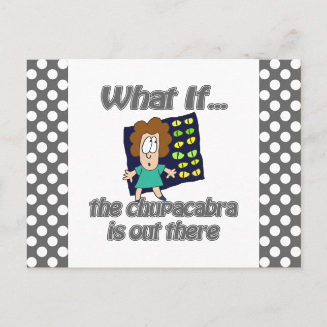chupacabra postcard (Front)