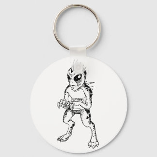 Chupacabra (Sketch) Key Ring
