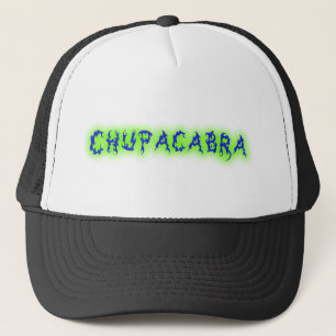 Chupacabra Text Trucker Hat