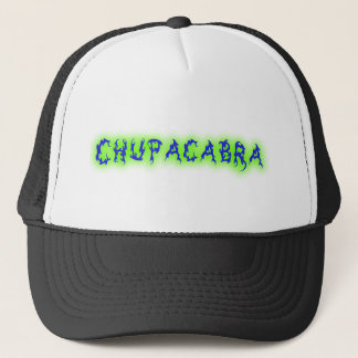 Chupacabra Text Trucker Hat