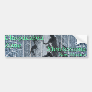 Chupacabra Zone Bumper Sticker