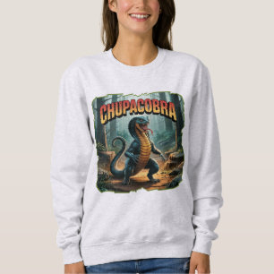 Chupacobra Illustration – Chupacabra Cobra Scary Sweatshirt