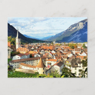 Chur, Switzerland Postcard