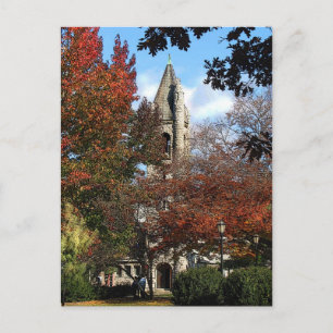 Church and Maples Postcard