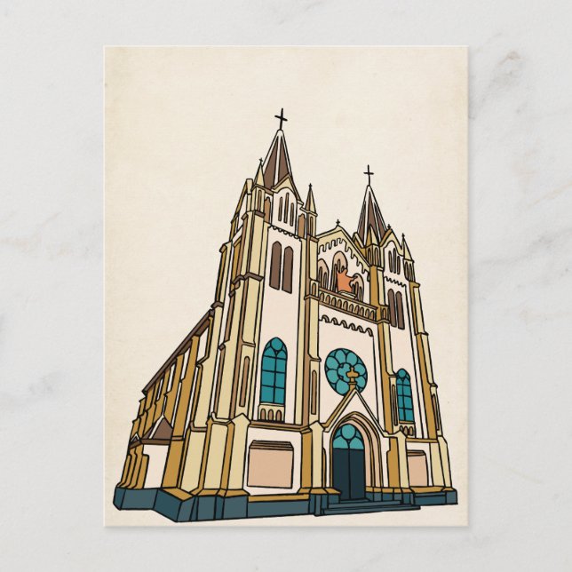 Church Art Postcard (Front)