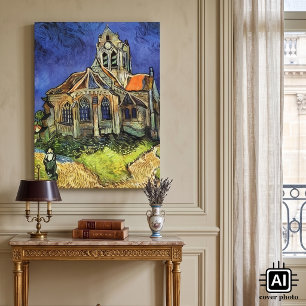 Church at Auvers-sur-Oise by Vincent van Gogh Canvas Print