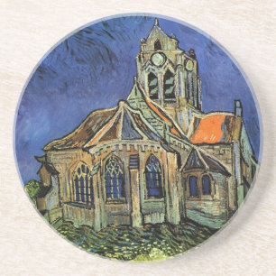 Church at Auvers-sur-Oise by Vincent van Gogh Coaster