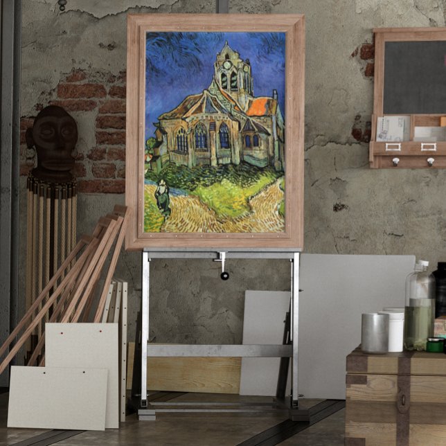 Church at Auvers-sur-Oise by Vincent van Gogh Poster (Creator Uploaded)