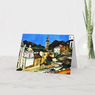 Church at Belgodere, Corsica Card
