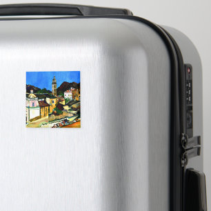 Church at Belgodere, Corsica, fine art, Magnet