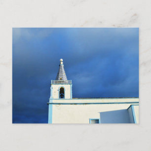Church at Sunrise: Angra do Heroismo, Azores Postcard