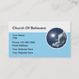 Church Believers Christian Business Cards