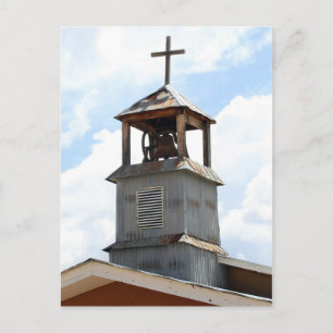 Church Bell Tower in Truchas, New Mexico Postcard