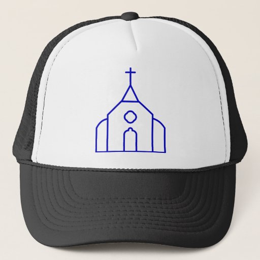 Image of Church Building Trucker Hat