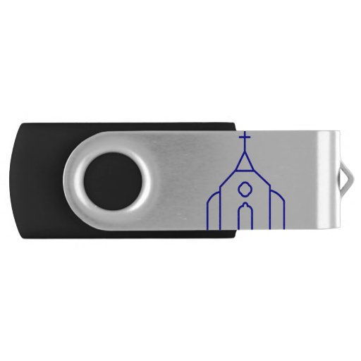 Image of Church Building Usb Flash Drive