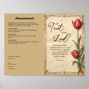 Church Bulletin for Download and Print