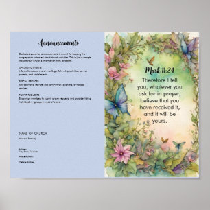 Church Bulletin for Download and Print