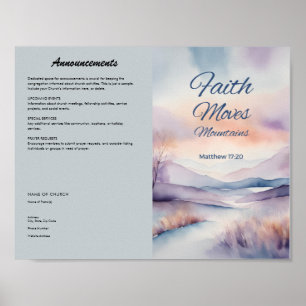 Church Bulletin for Download and Print