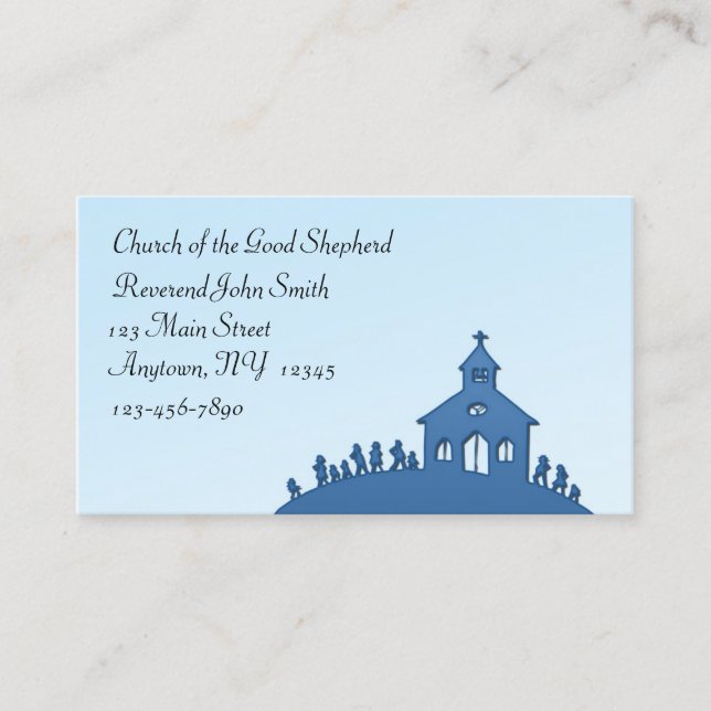 Church Business Card (Front)