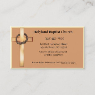 Church Business Cards