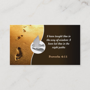 Church Camp Business Cards with logo