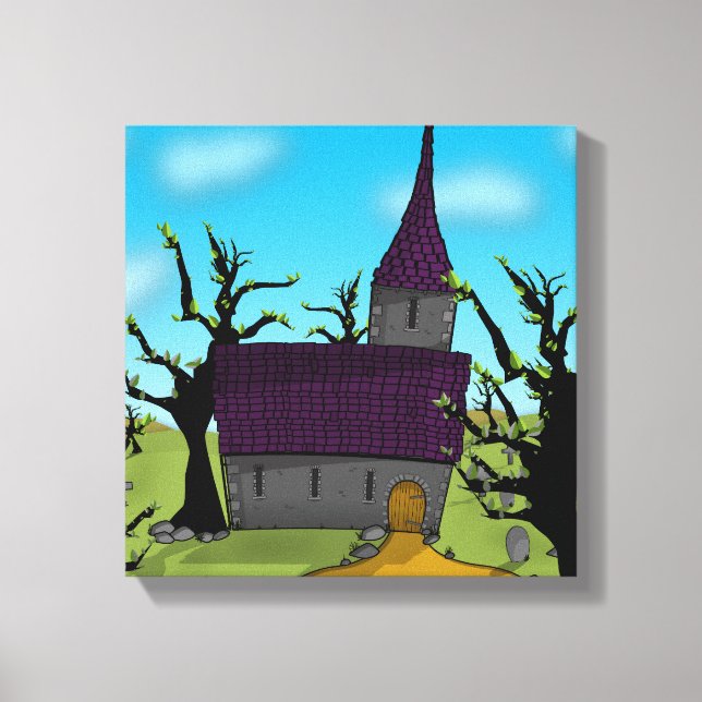 Church Canvas Print (Front)