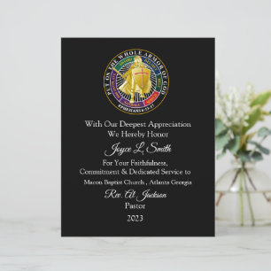 Church Certificate of Appreciation