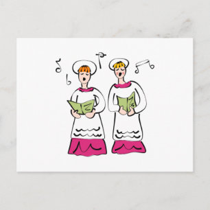 Church Choir Postcard