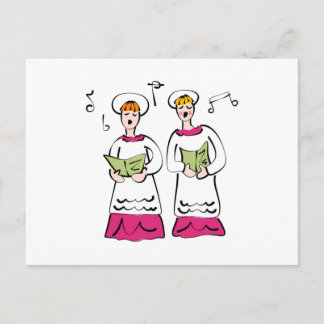 Church Choir Postcard
